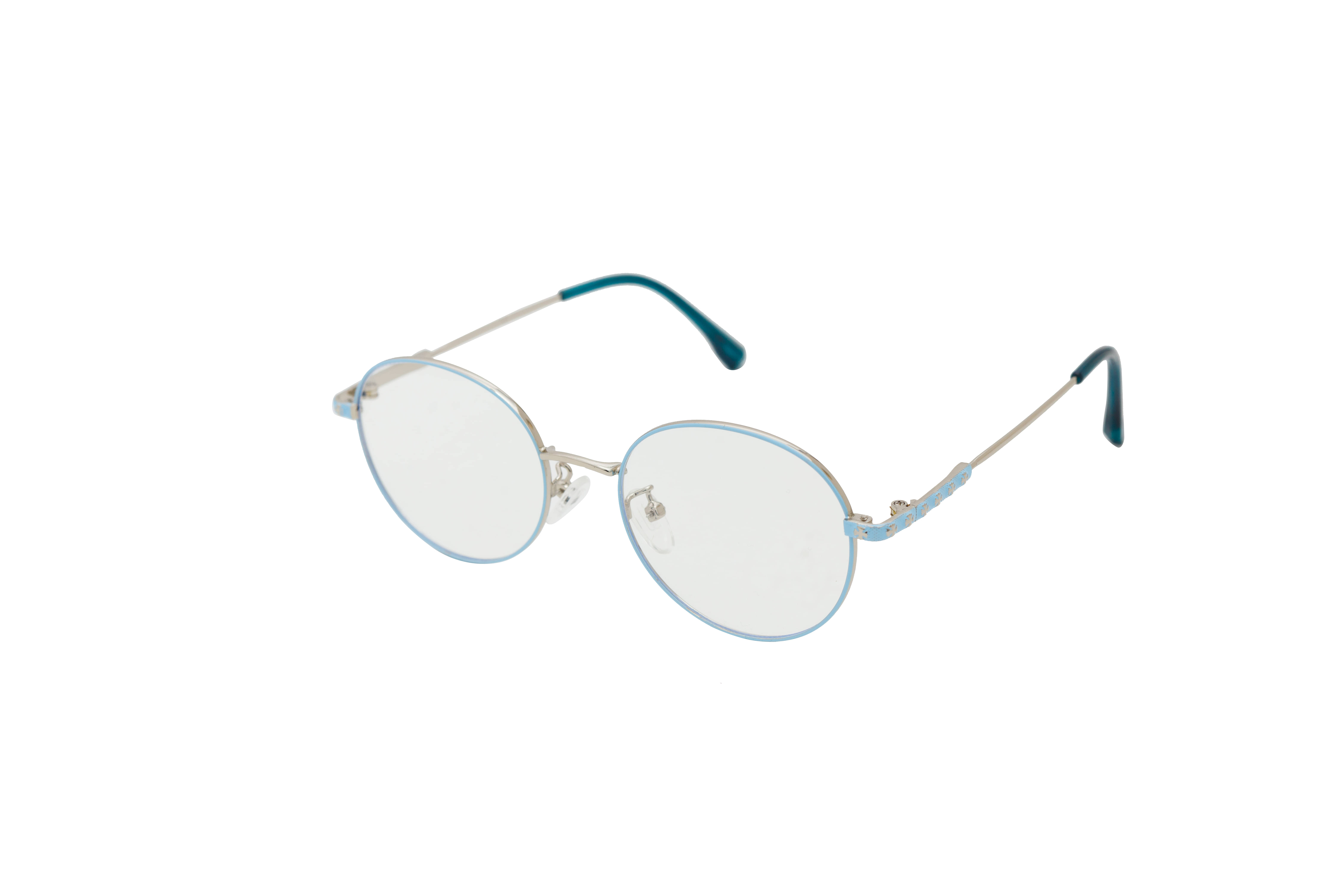     			Admire Blue Full Rim Round Computer Glasses ( Pack of 1 )