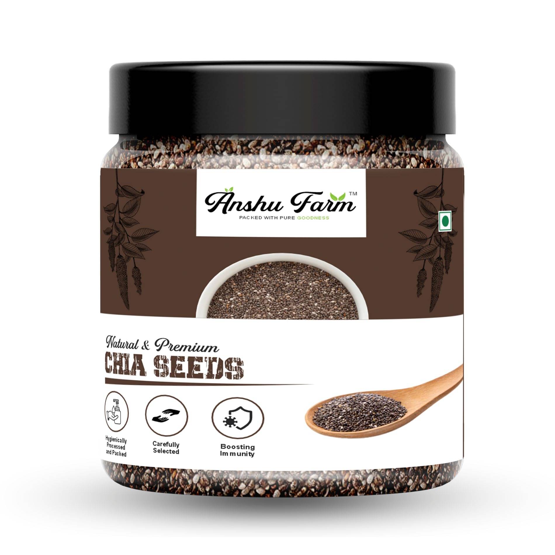     			Anshu Farms Chia Seeds ( Pack of 1 )