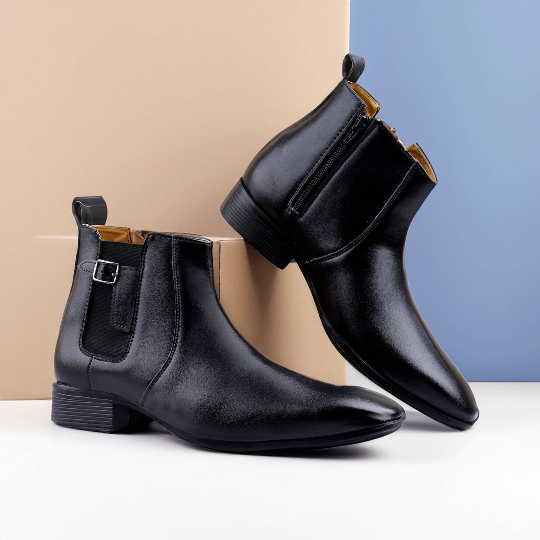     			BXXY Brown Men's Chelsea Boots