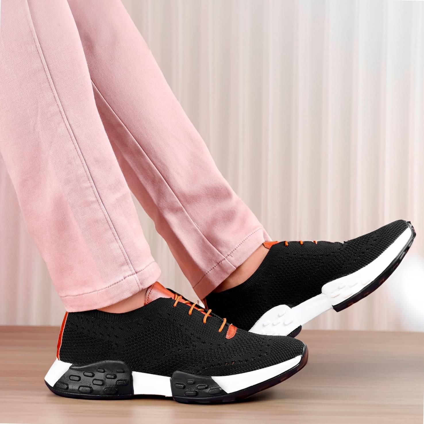 BXXY Sports Brogues Black Men's Sports Running Shoes BXXY Sports Brogues Black Men's Sports Running Shoes