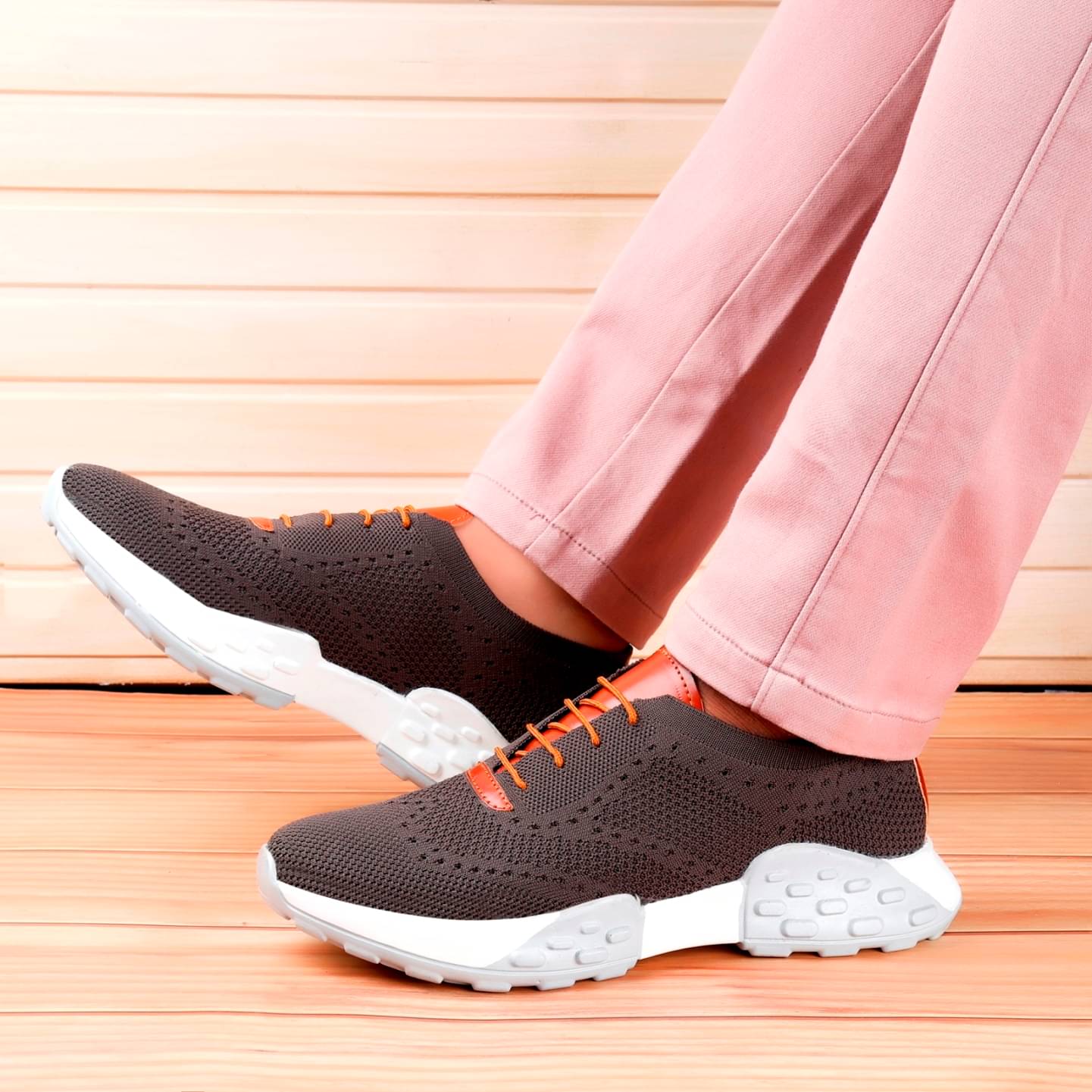     			BXXY Sports Brogues Gray Men's Sports Running Shoes