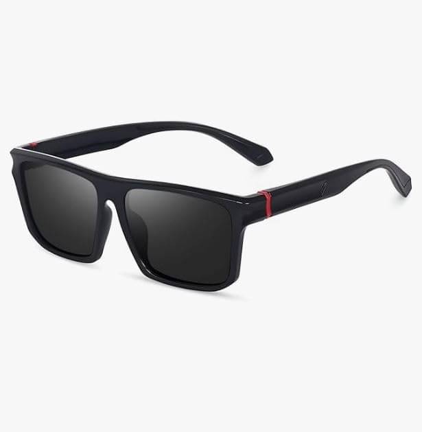     			Creature Red Square Sunglasses ( Pack of 1 )