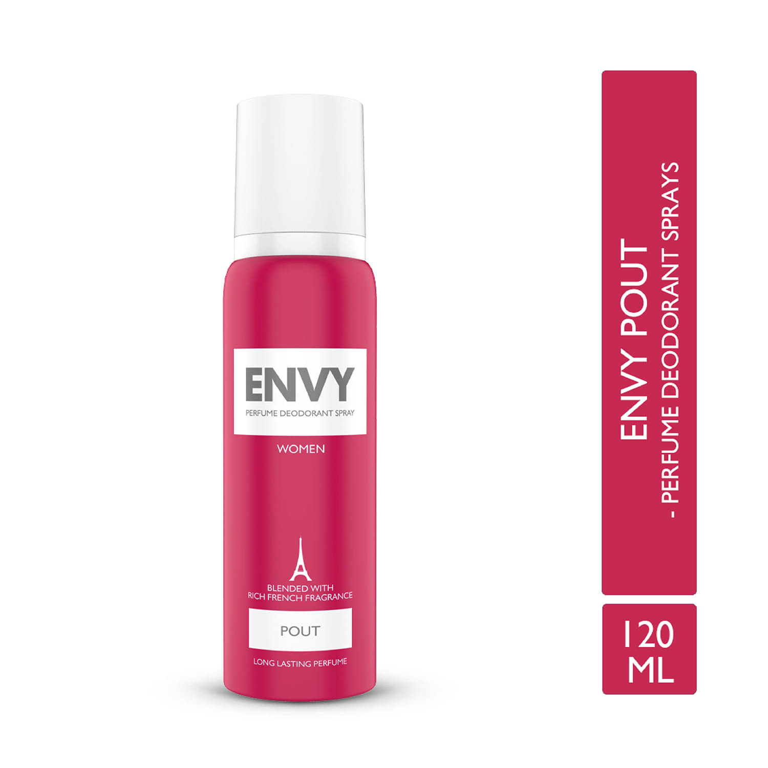    			Envy POUT Deodorant Spray for Men 120 ml ( Pack of 1 )