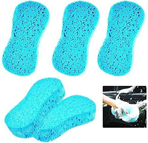     			Favoto Microfiber Vehicle Washing  Sponge (Pack Of 5)