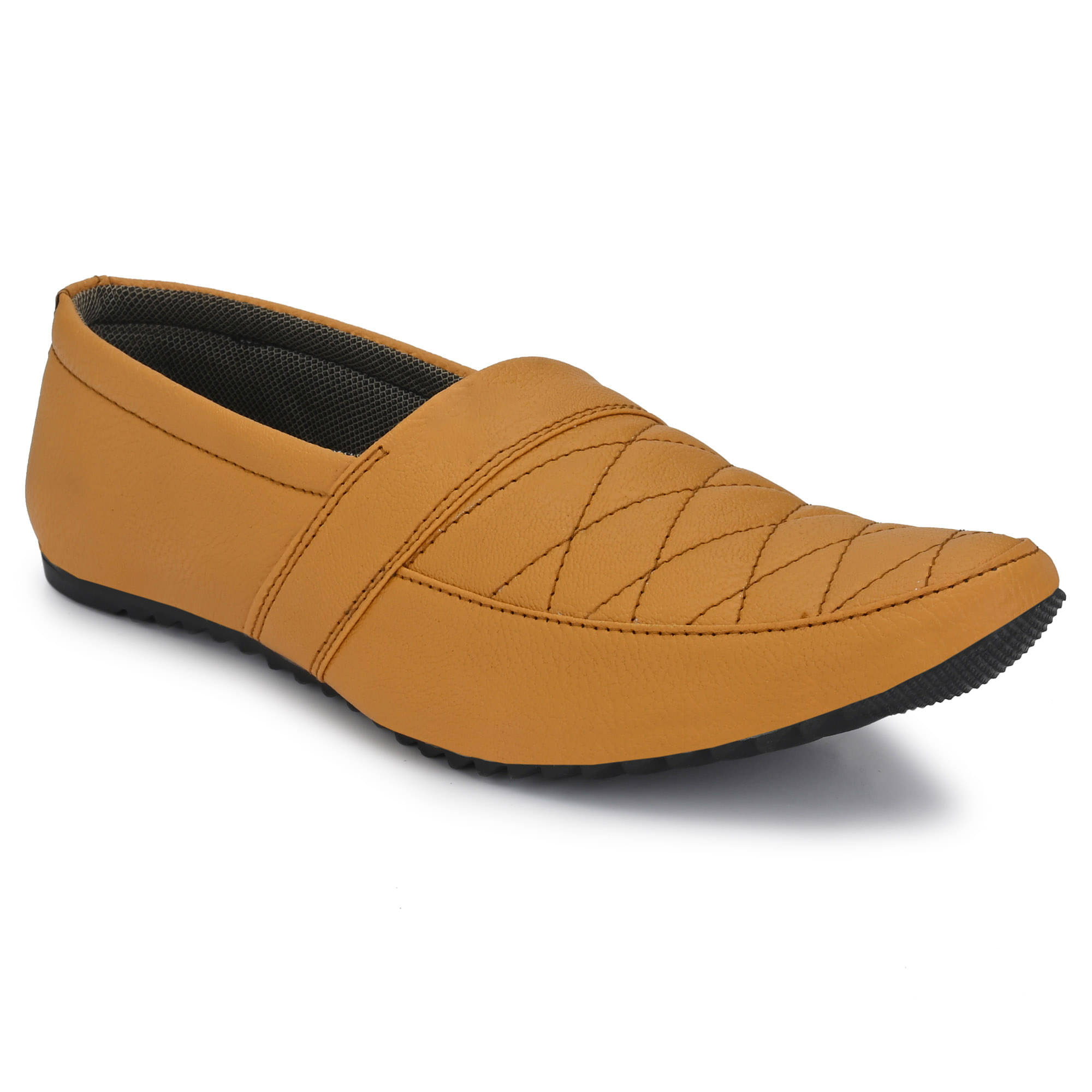    			Groofer Tan Men's Slip-on Shoes