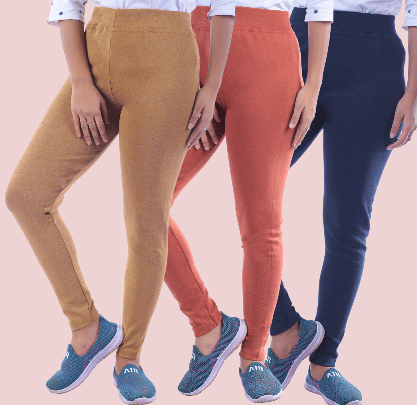     			KARARO JEGGINGS Women Cotton Blend Skinny Fit Jegging
