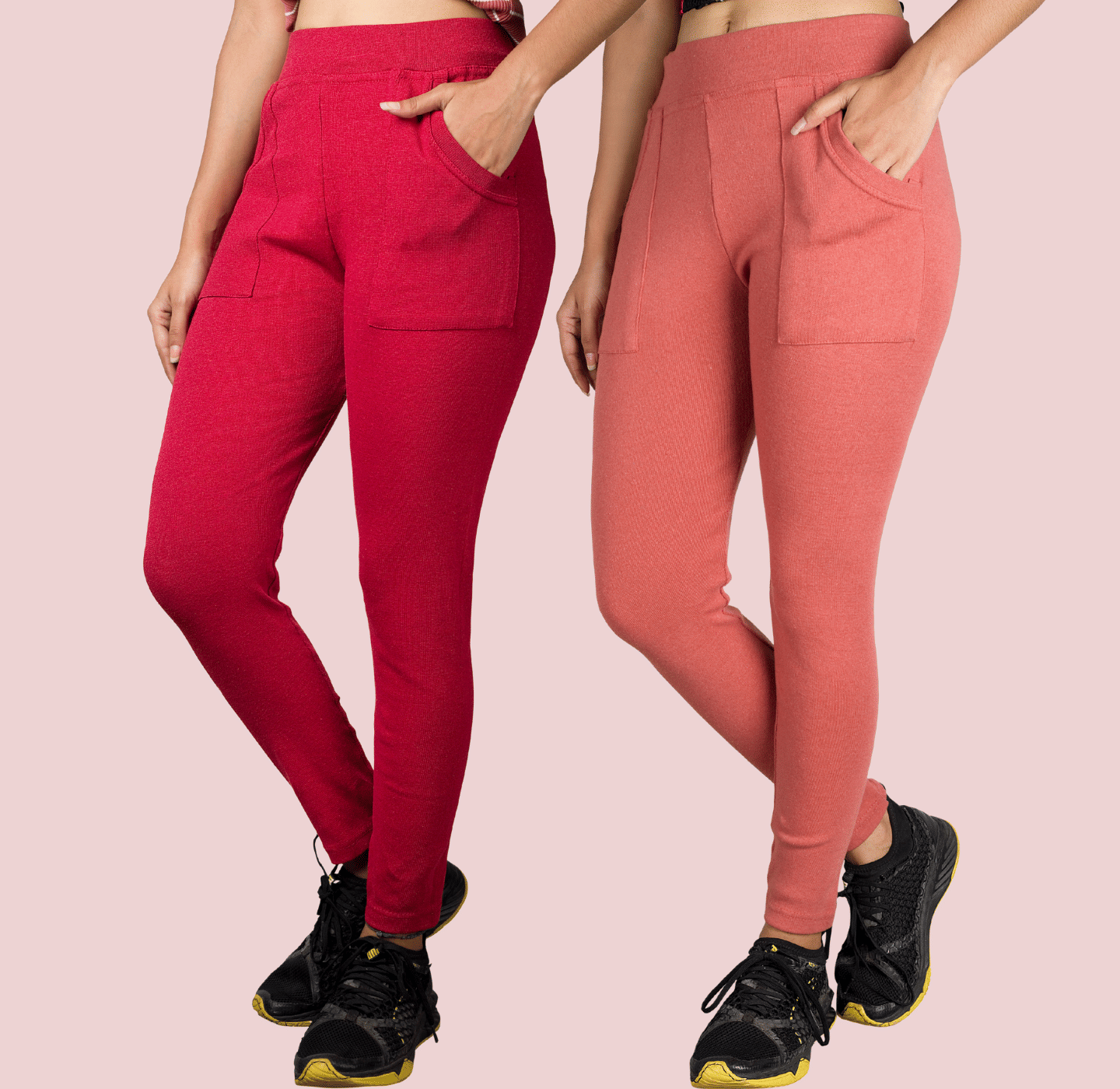     			KARARO JEGGINGS Women Cotton Blend Skinny Fit Jegging