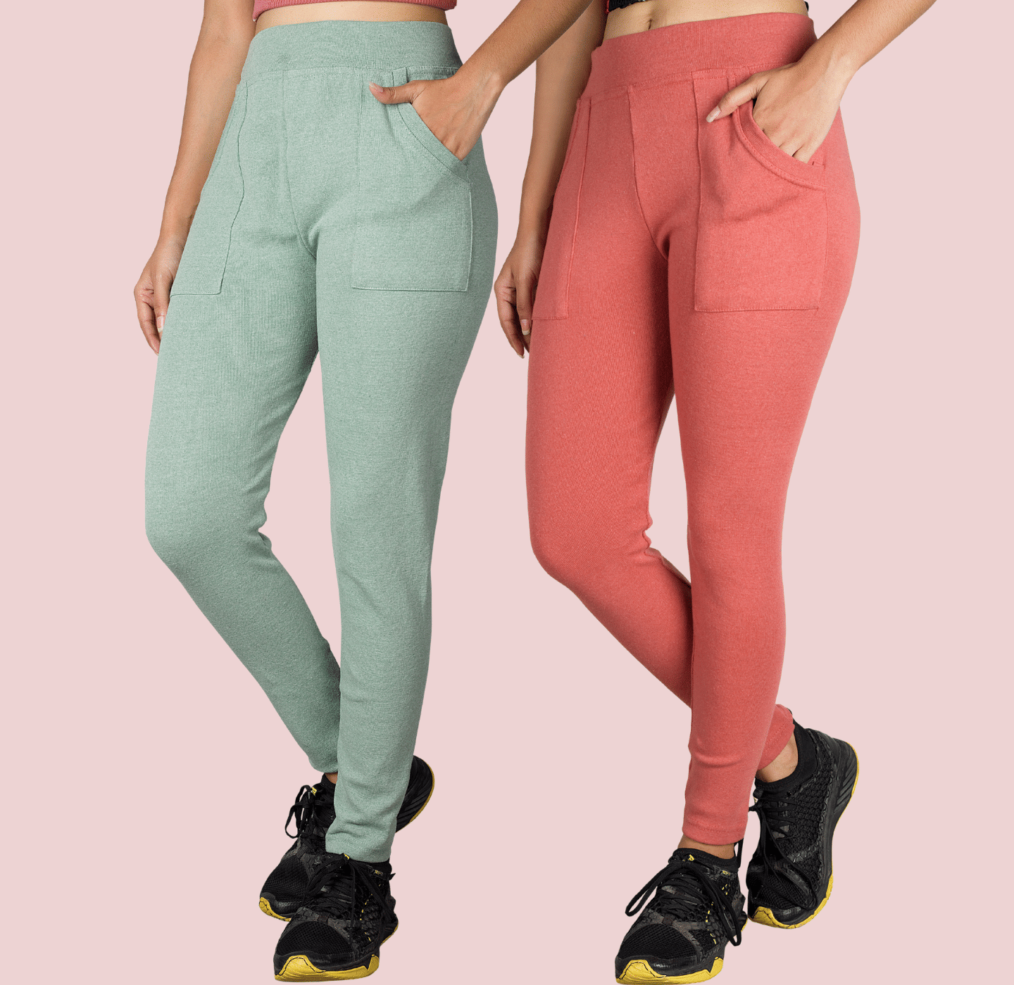     			KARARO JEGGINGS Women Cotton Blend Skinny Fit Jegging
