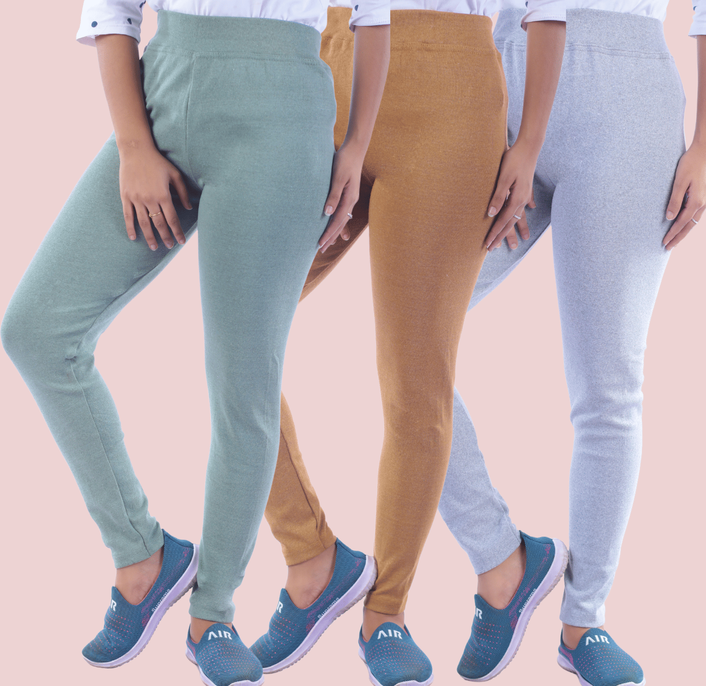     			KARARO JEGGINGS Women Cotton Blend Skinny Fit Jegging