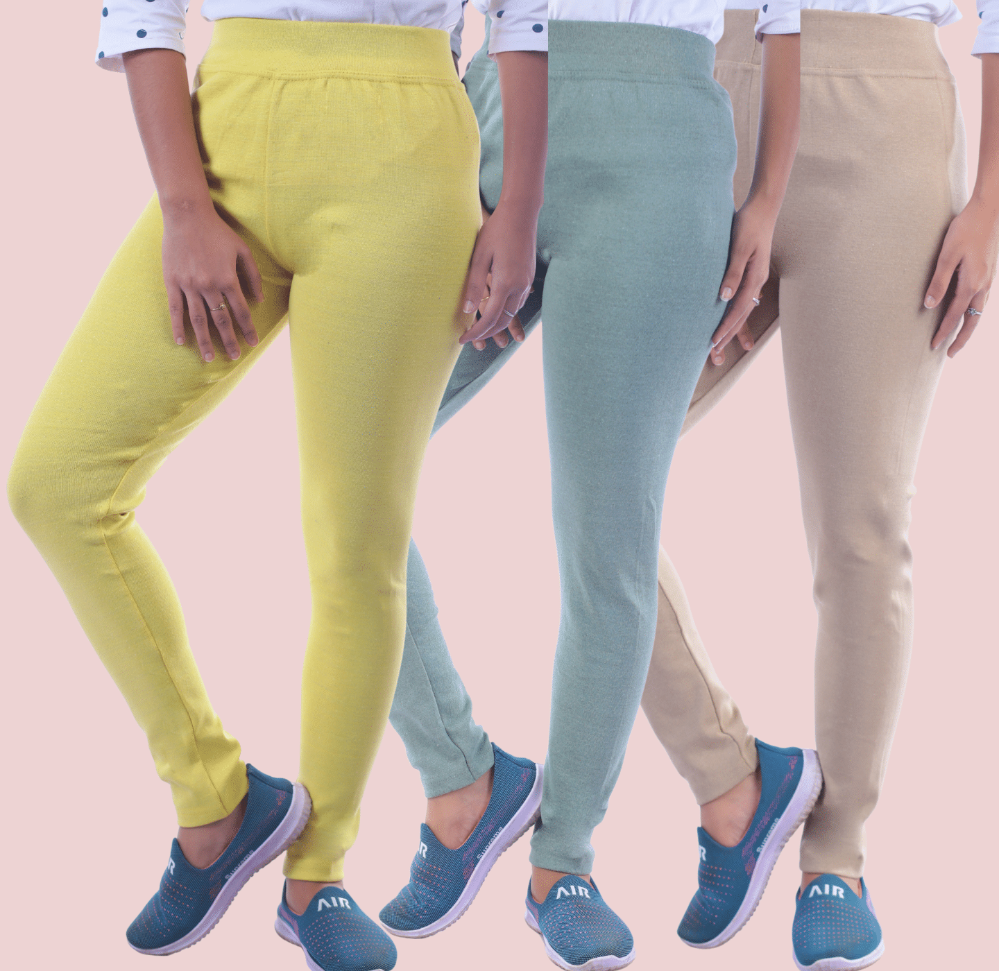     			KARARO JEGGINGS Women Cotton Blend Skinny Fit Jegging