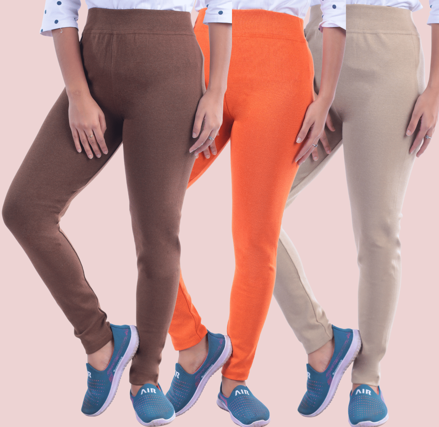     			KARARO JEGGINGS Women Cotton Blend Skinny Fit Jegging
