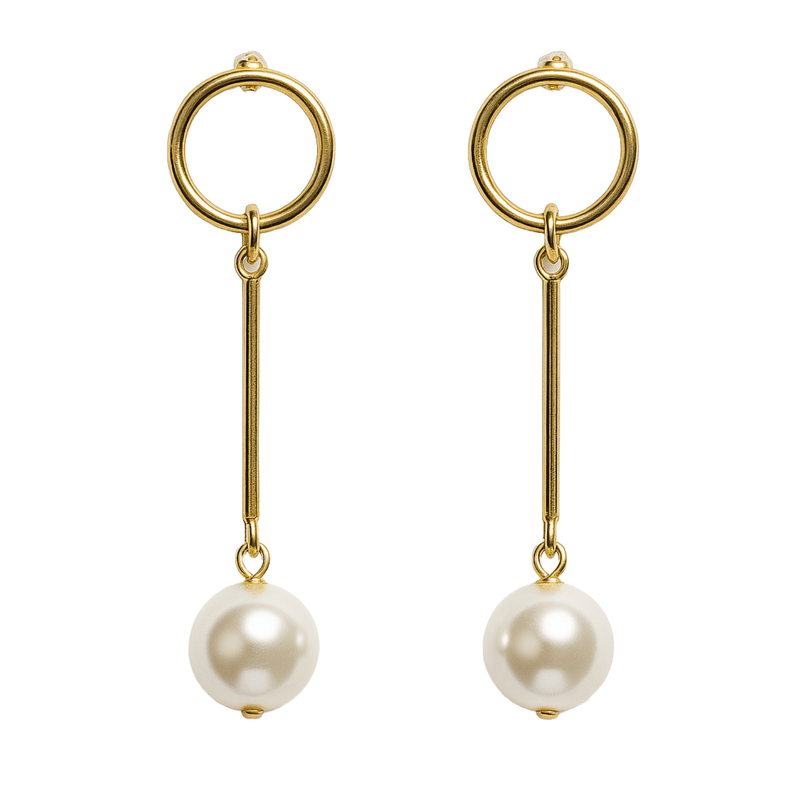     			Kailash Creation Global Gold Drop Earrings ( Pack of 1 )
