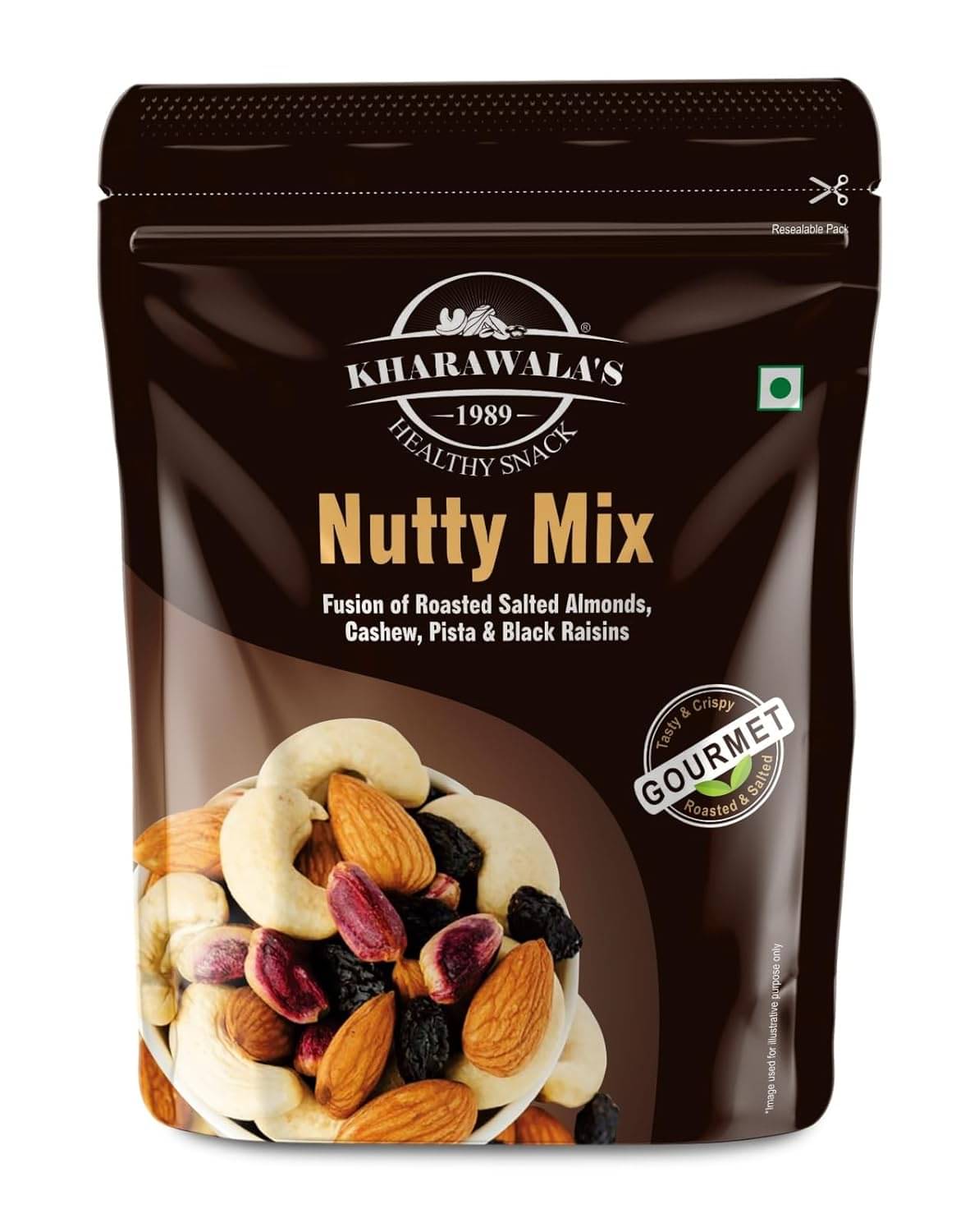 Kharawala's Mixed Nuts 200gm     			Kharawala's Mixed Nuts 200gm