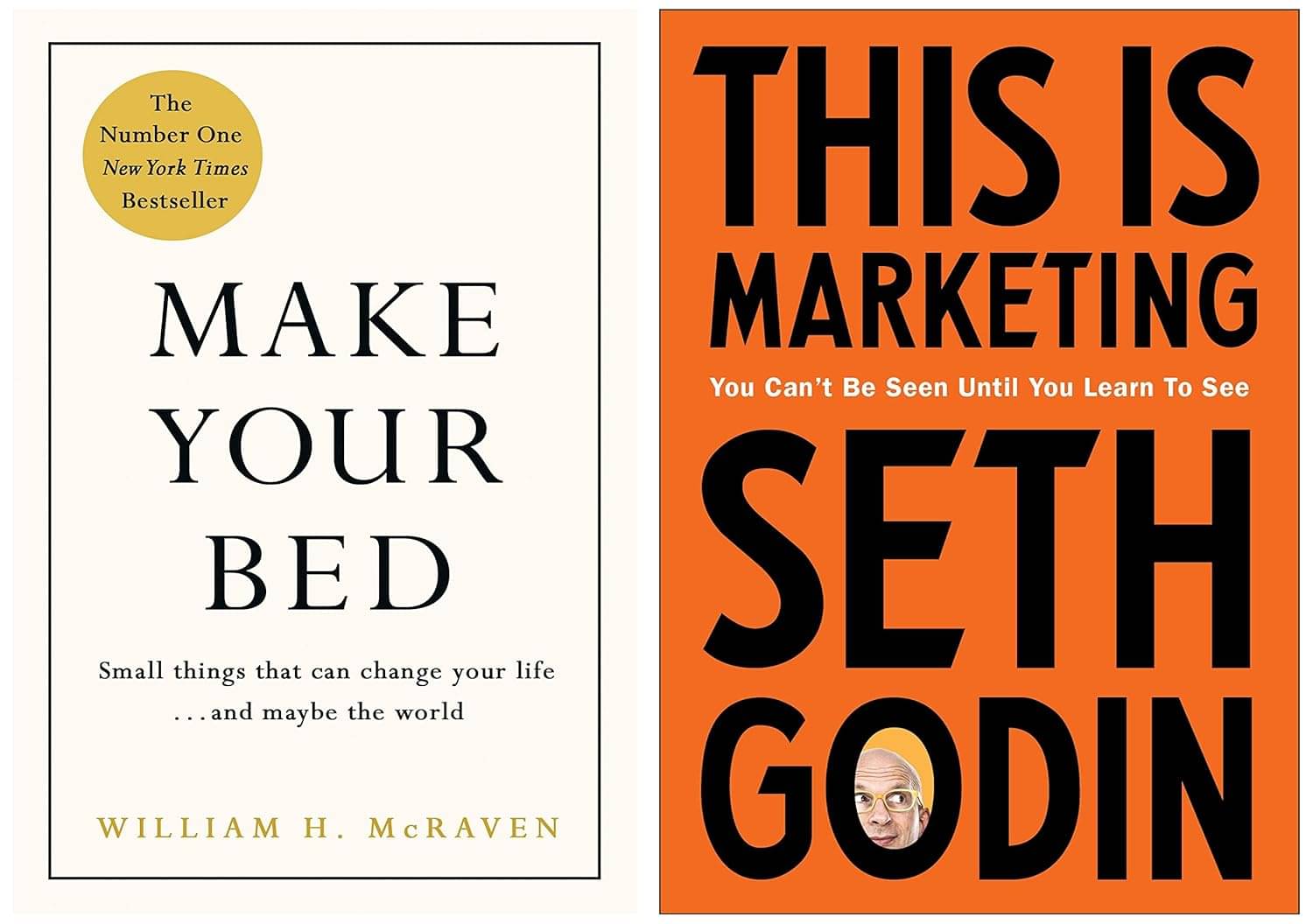 Make Your Bed & This is Marketing By McRaven William H. Admiral & Seth Godin Make Your Bed & This is Marketing By McRaven William H. Admiral & Seth Godin