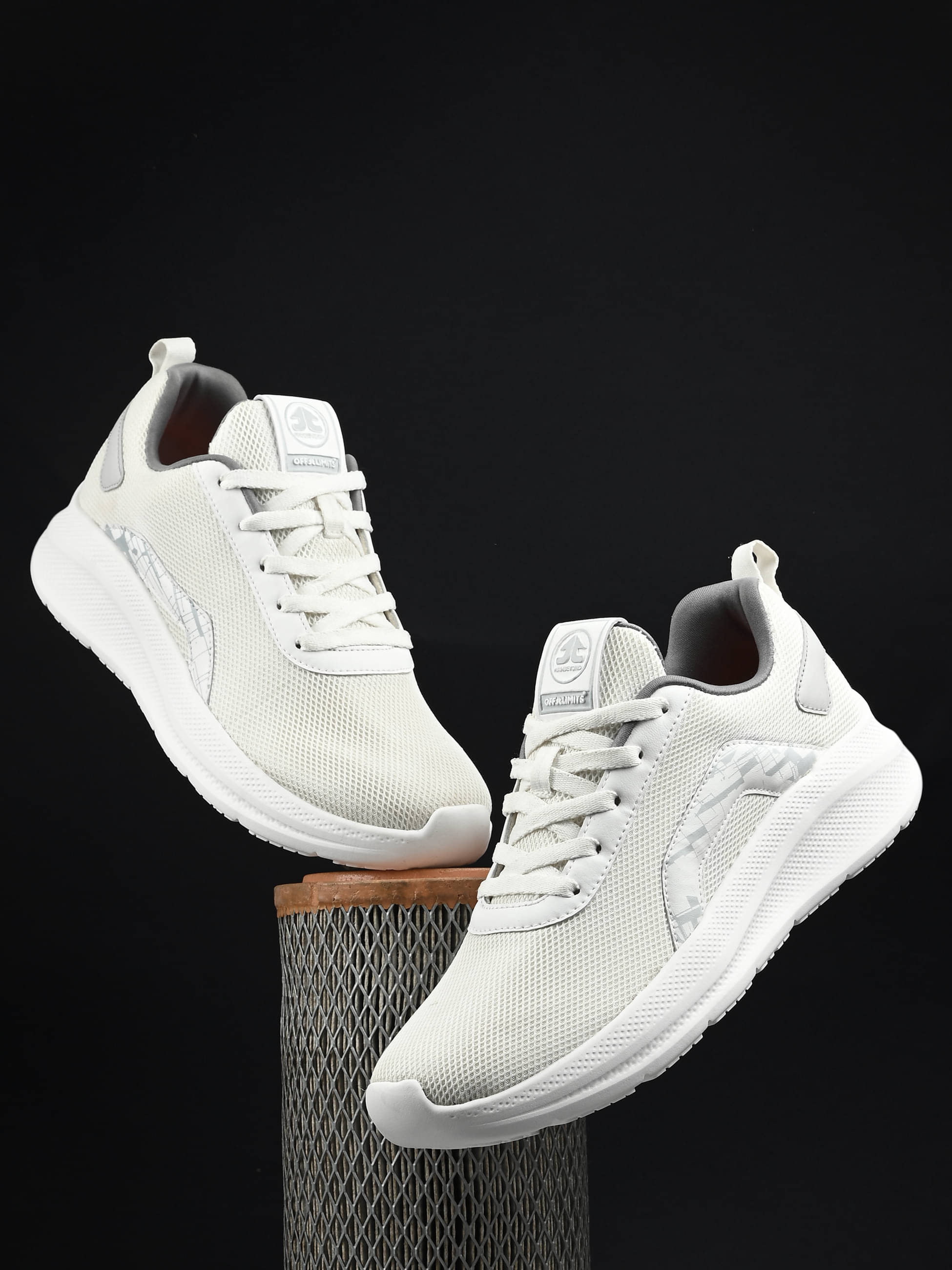 OFF LIMITS MAECELLS Off White Men's Sports Running Shoes OFF LIMITS MAECELLS Off White Men's Sports Running Shoes
