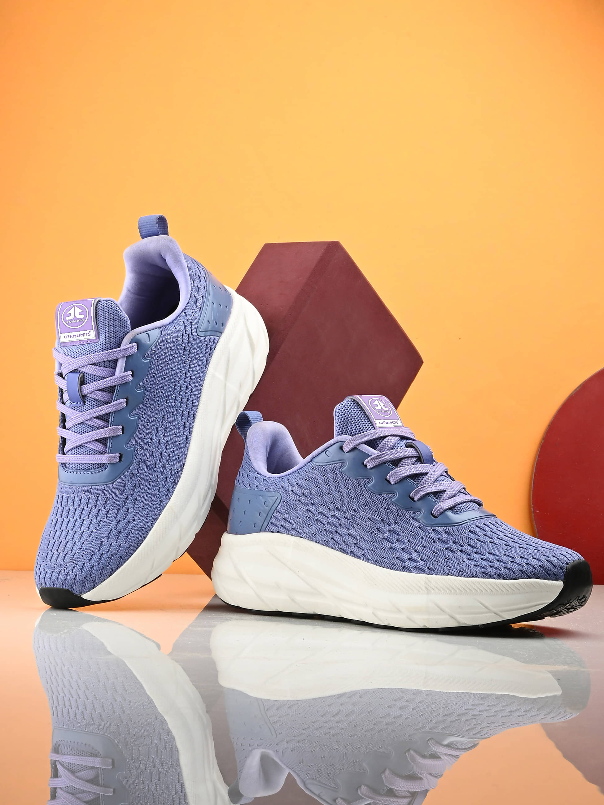     			OFF LIMITS - Purple Women's Running Shoes