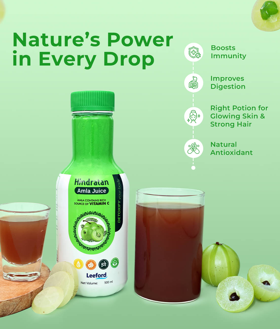 Organic Amla Juice (500ml) | 100% Pure Ayurvedic, Rich in Vitamin C, Paraben-Free, High Fiber for Immunity, Digestion & Healthy Skin Organic Amla Juice (500ml) | 100% Pure Ayurvedic, Rich in Vitamin C, Paraben-Free, High Fiber for Immunity, Digestion & Healthy Skin