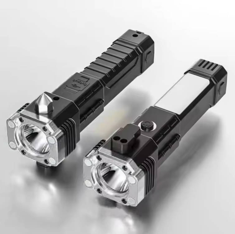     			ST - 3W Rechargeable Flashlight Torch ( Pack of 2 )