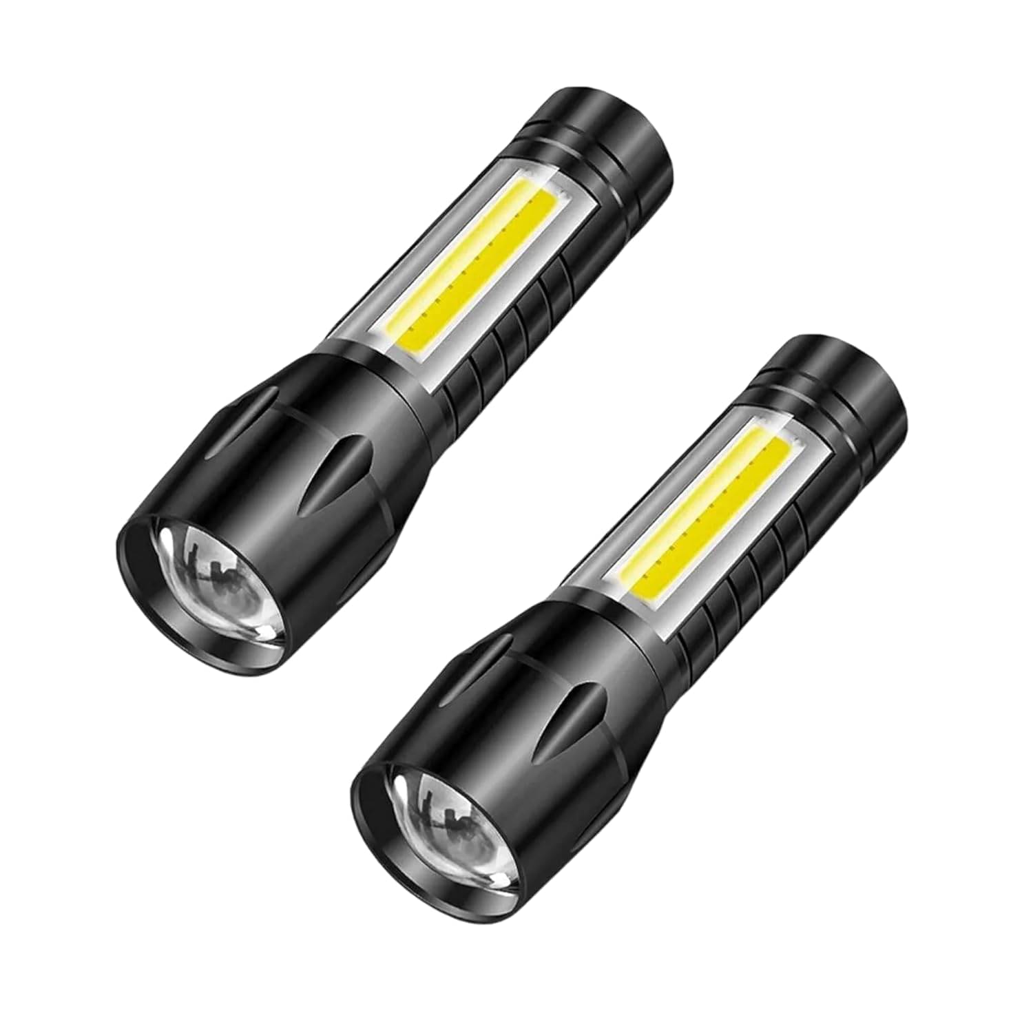     			ST - 3W Rechargeable Flashlight Torch ( Pack of 2 )