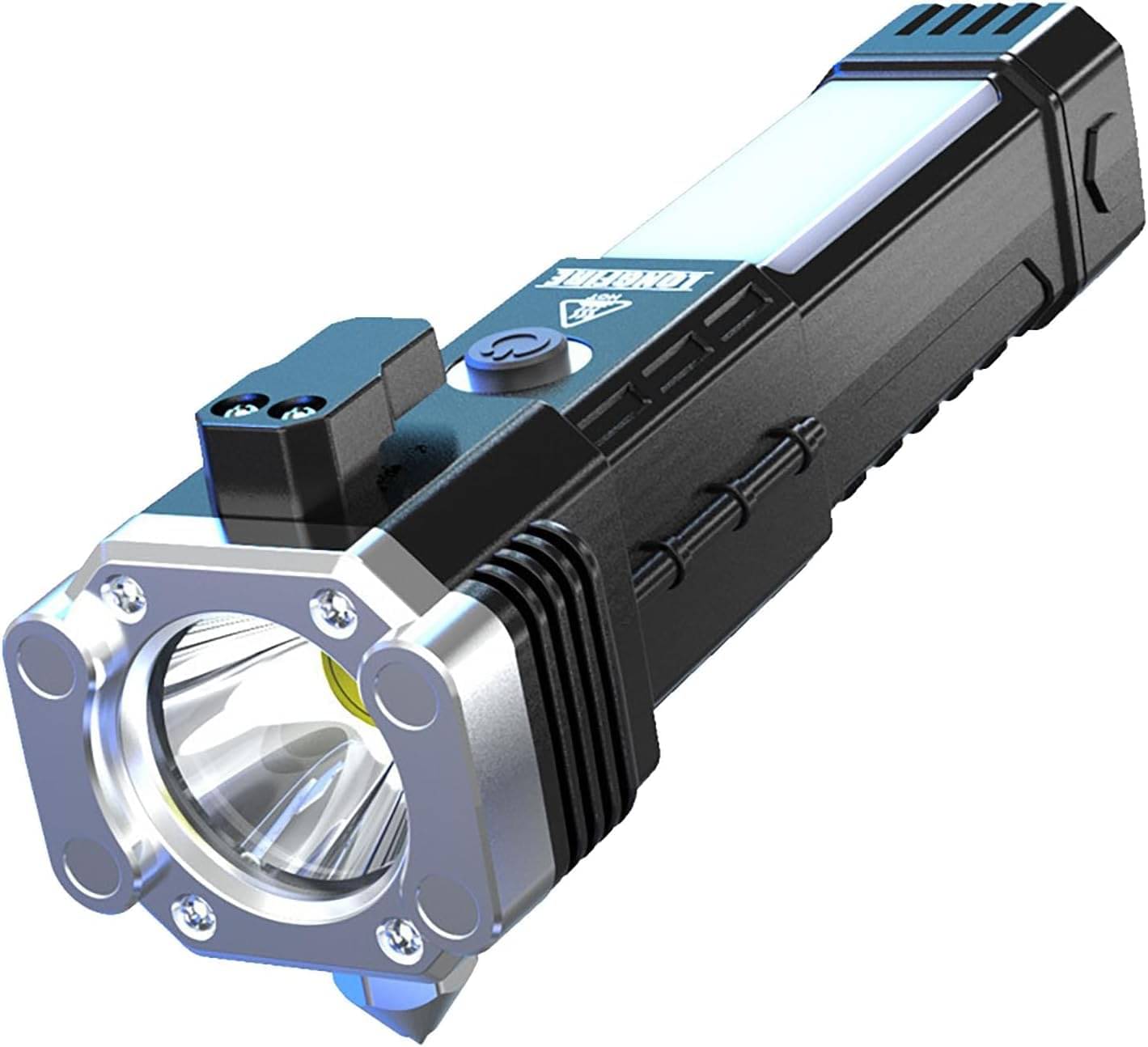     			ST - 3W Rechargeable Flashlight Torch ( Pack of 1 )