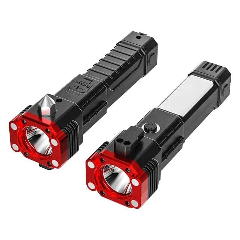 ST - 3W Rechargeable Flashlight Torch ( Pack of 2 ) ST - 3W Rechargeable Flashlight Torch ( Pack of 2 )