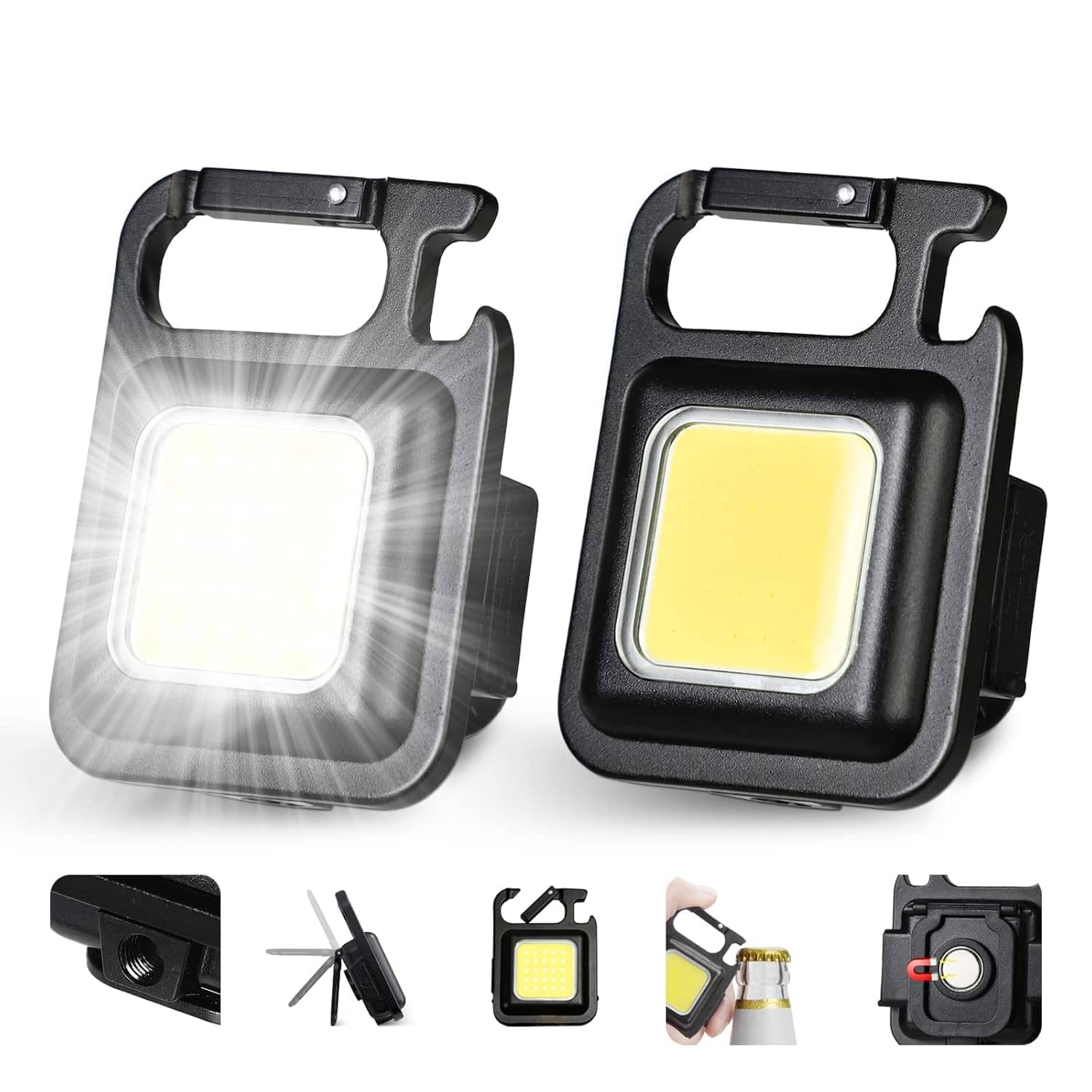     			ST - 3W Rechargeable Flashlight Torch ( Pack of 2 )