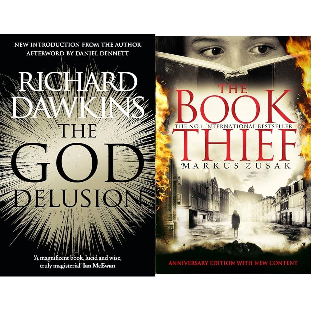 The God Delusion  & The  Book Thief   By Richard Dawkins  &  Zusak Markus      			The God Delusion  & The  Book Thief   By Richard Dawkins  &  Zusak Markus 
