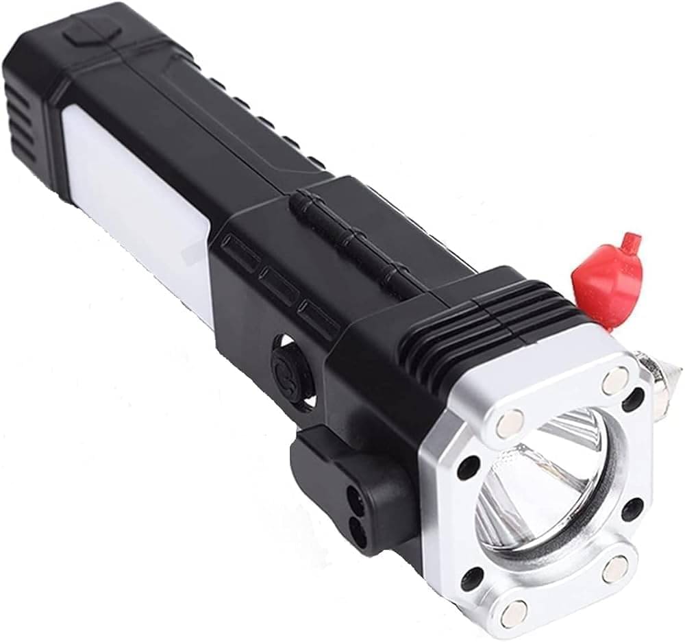    			UNIWAX - 3W Rechargeable Flashlight Torch ( Pack of 1 )