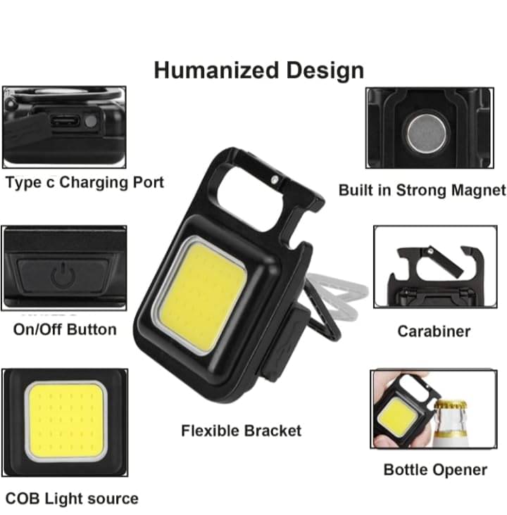     			UNIWAX 5W Black Emergency Light ( Pack of 1 )