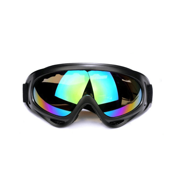     			Unisex Skiing Goggles Professional Windproof UV Protective Eyewear Cycling Goggles Adjustable Outdoor Sports Goggles (Multicolor, Pack of 1)