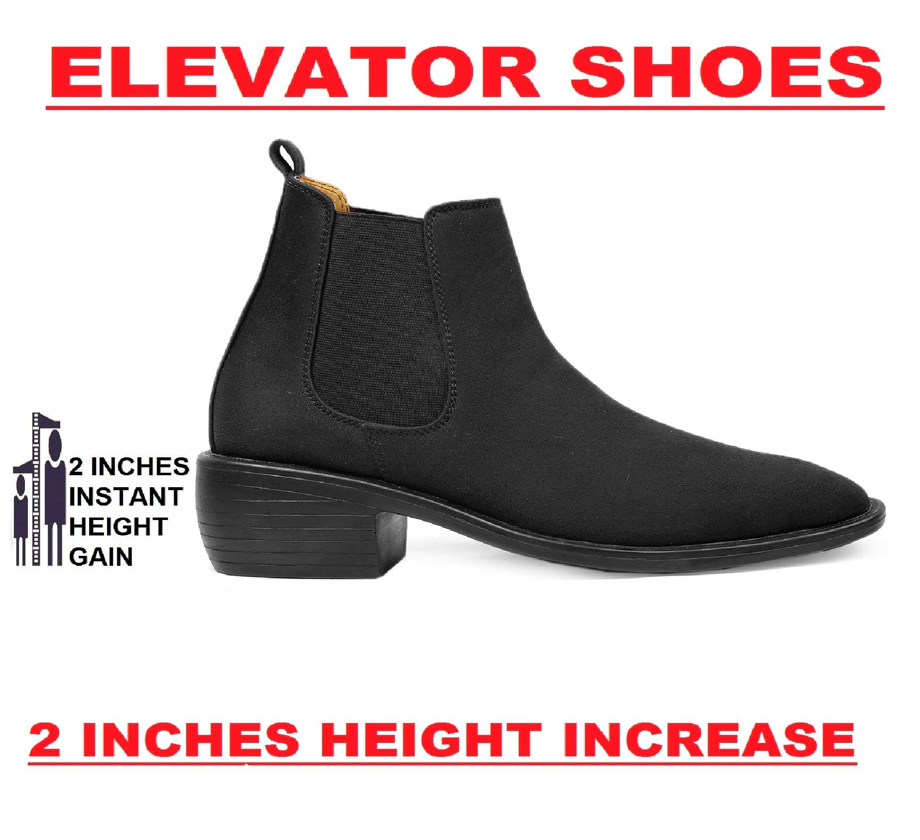     			YUVRATO BAXI Black Men's Chelsea Boots