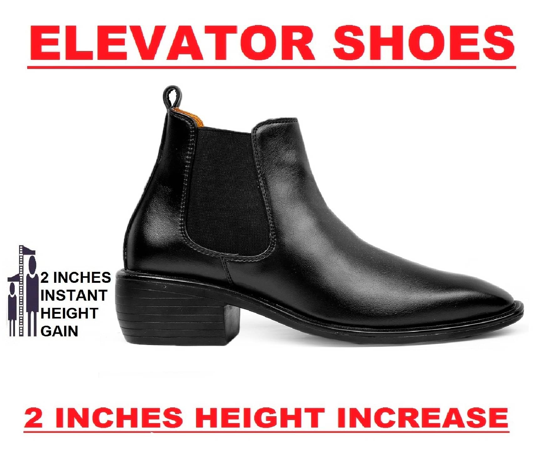     			YUVRATO BAXI Black Men's Chelsea Boots