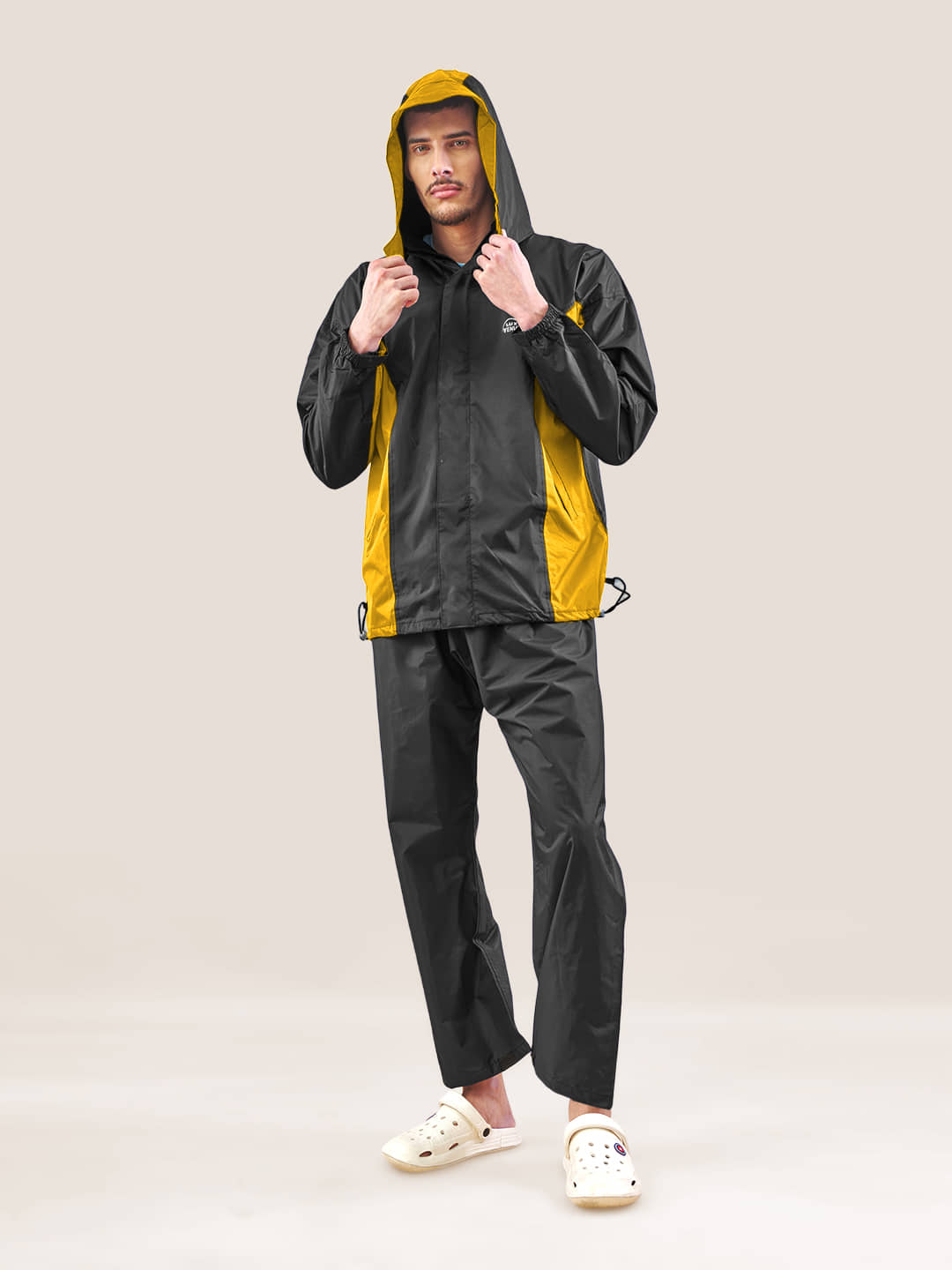 lux venus Black PVC Men's Rain Suit ( Pack of 1 )