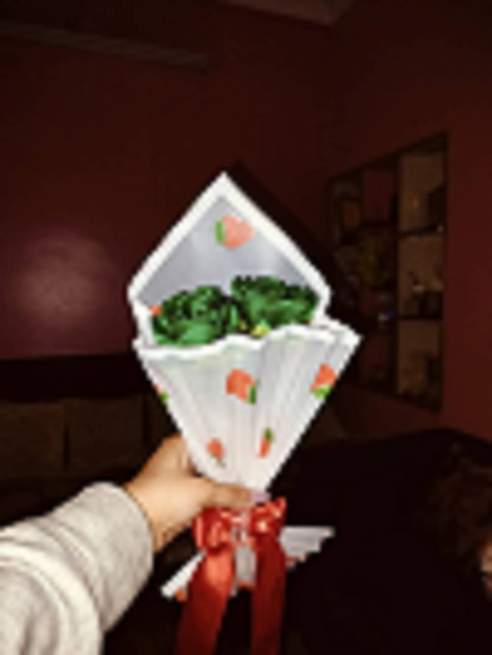     			petal crafted - Green Rose Artificial Flower ( Pack of 1 )