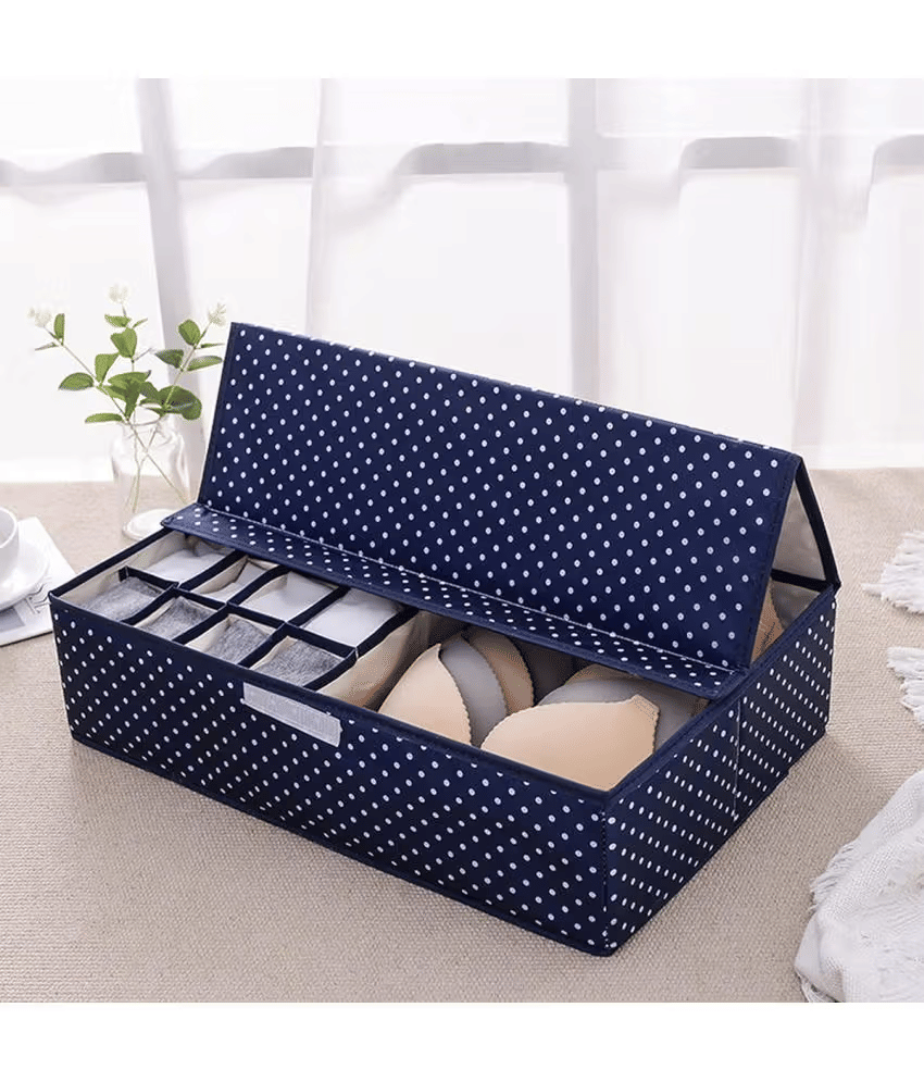     			sakimo 16 Compartment  Underwear Organizer Closet Organizers ( Pack Of 1 )