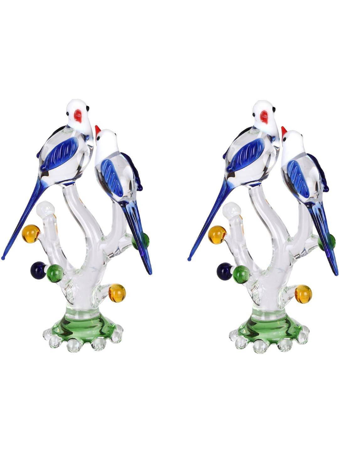AFAST Bird Showpiece 9 cm - Pack of 2 AFAST Bird Showpiece 9 cm - Pack of 2