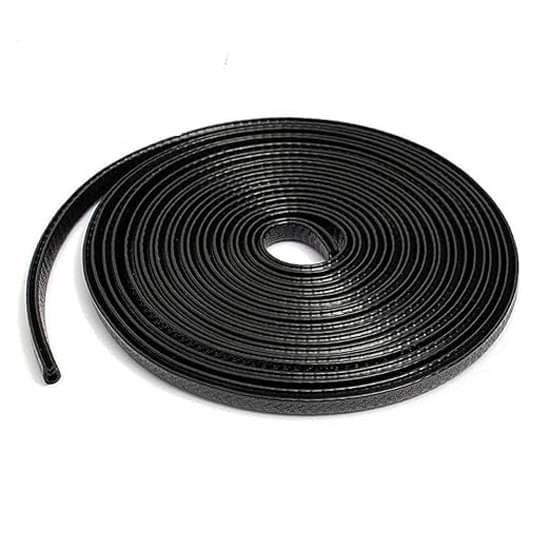     			APICAL U Shape Edge Trim Rubber Strip Seal Protector Car Door Edge Guards for Most Cars (16 ft/5 m, Black)