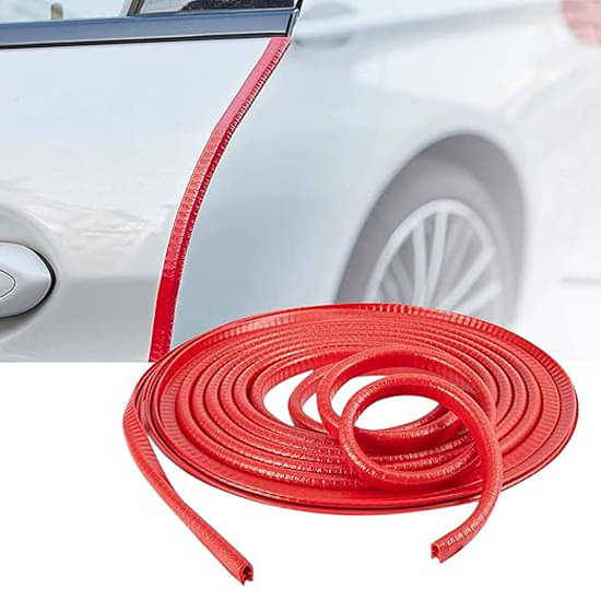 APICAL U Shape Edge Trim Rubber Strip Seal Protector Car Door Guards (16 ft/5 m, Red) APICAL U Shape Edge Trim Rubber Strip Seal Protector Car Door Guards (16 ft/5 m, Red)