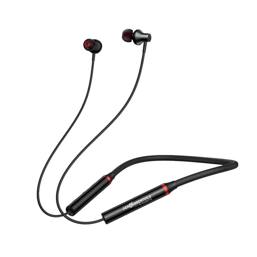     			Aeroessentials In-the-ear Bluetooth Headset with Upto 12h Talktime Deep Bass - Black