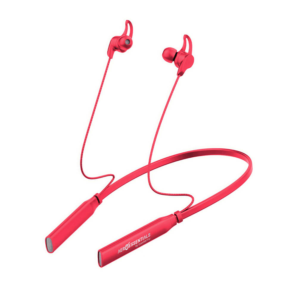     			Aeroessentials In-the-ear Bluetooth Headset with Upto 12h Talktime Deep Bass - Red