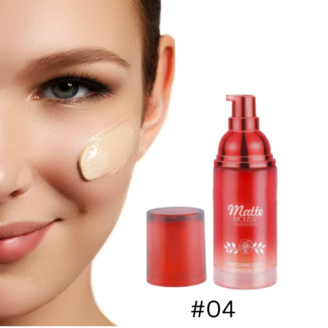 BLUST & FAMME High Coverage Natural Glow Mousse Foundation For All Skin Types( Pack of 1 ) BLUST & FAMME High Coverage Natural Glow Mousse Foundation For All Skin Types( Pack of 1 )