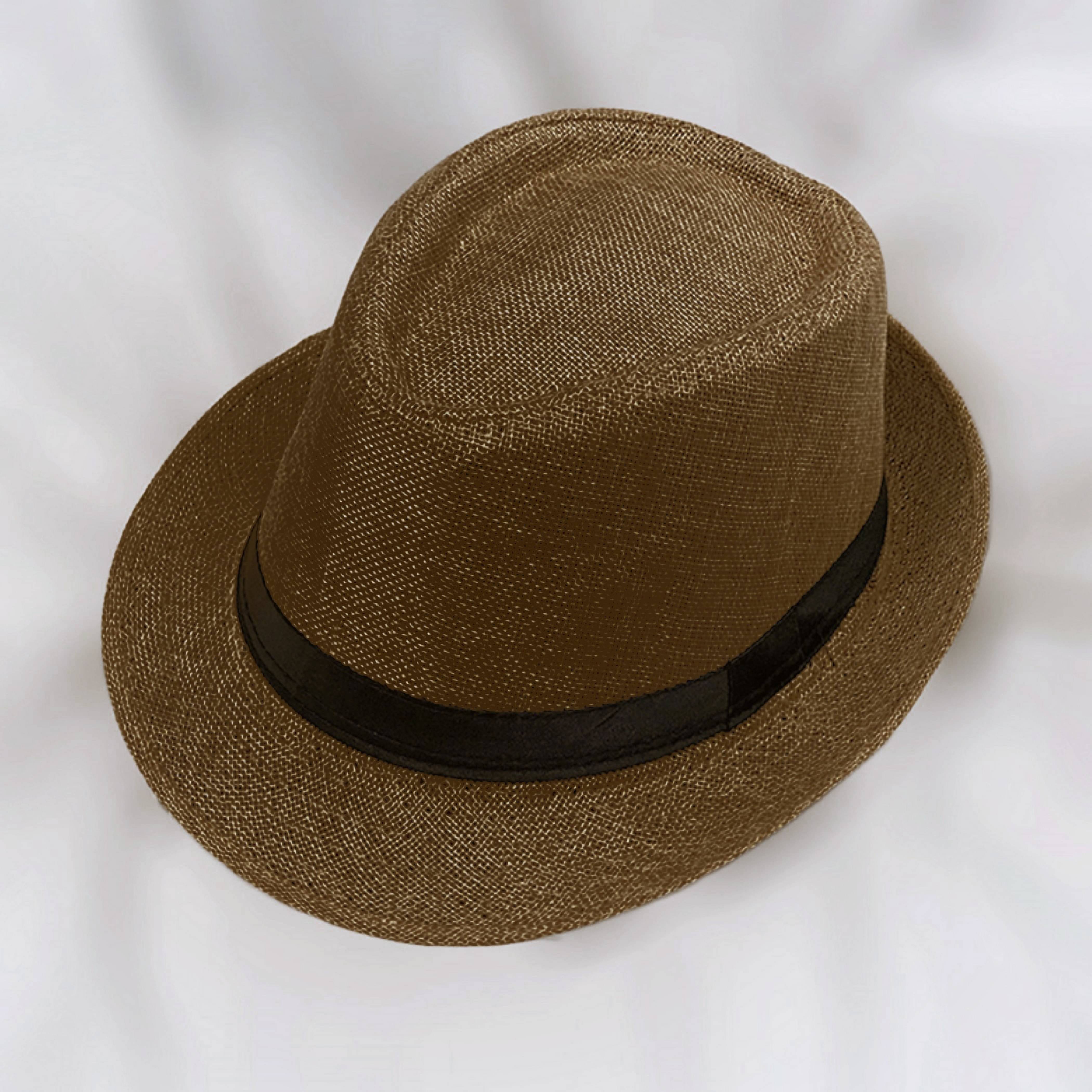     			Infispace Pack of 1 Polyester Men's Hat ( Brown )