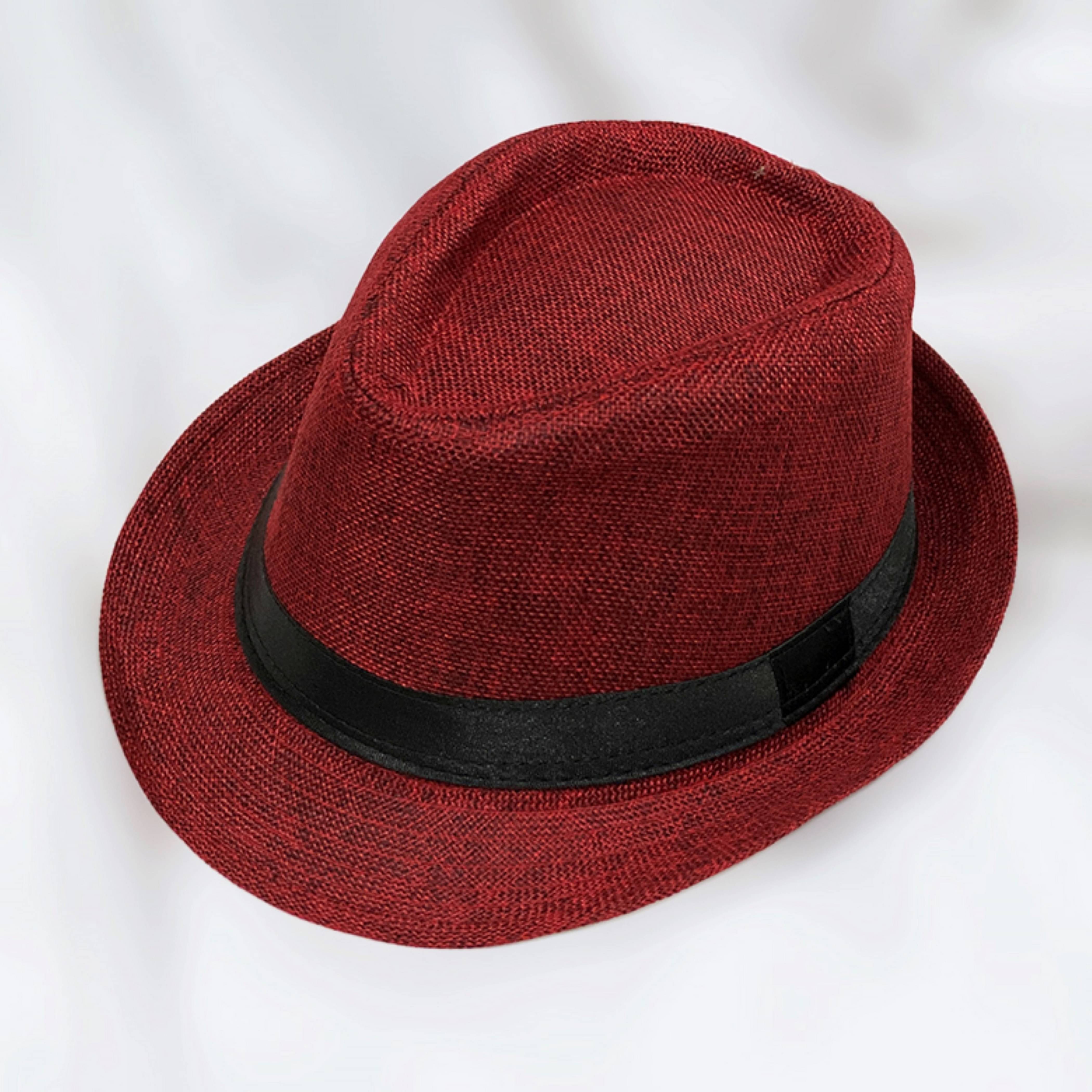    			Infispace Pack of 1 Polyester Men's Hat ( Red )