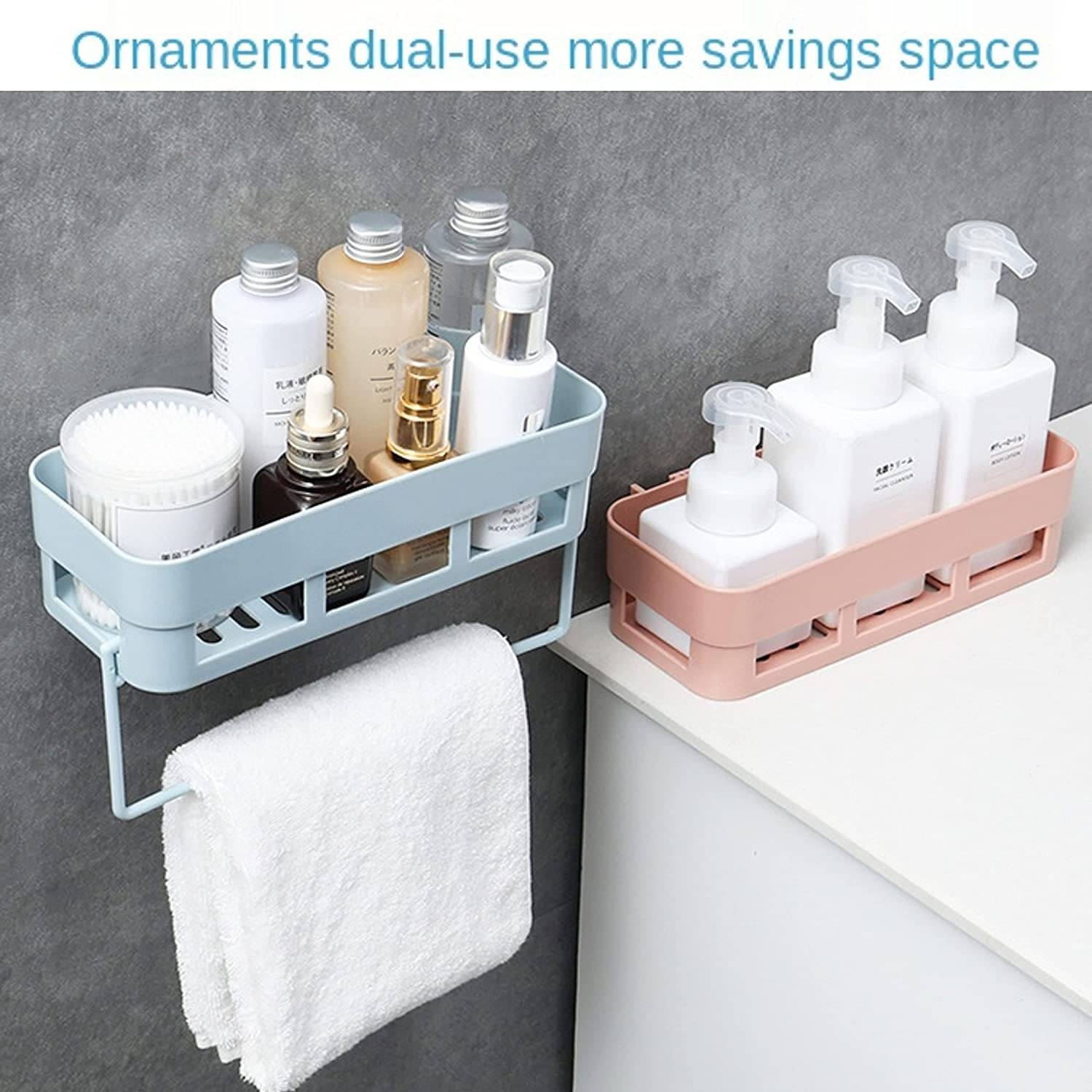 JAGIRA DIVINE TOUCH Multicolor Plastic Storage Racks ( Pack of 2 ) JAGIRA DIVINE TOUCH Multicolor Plastic Storage Racks ( Pack of 2 )