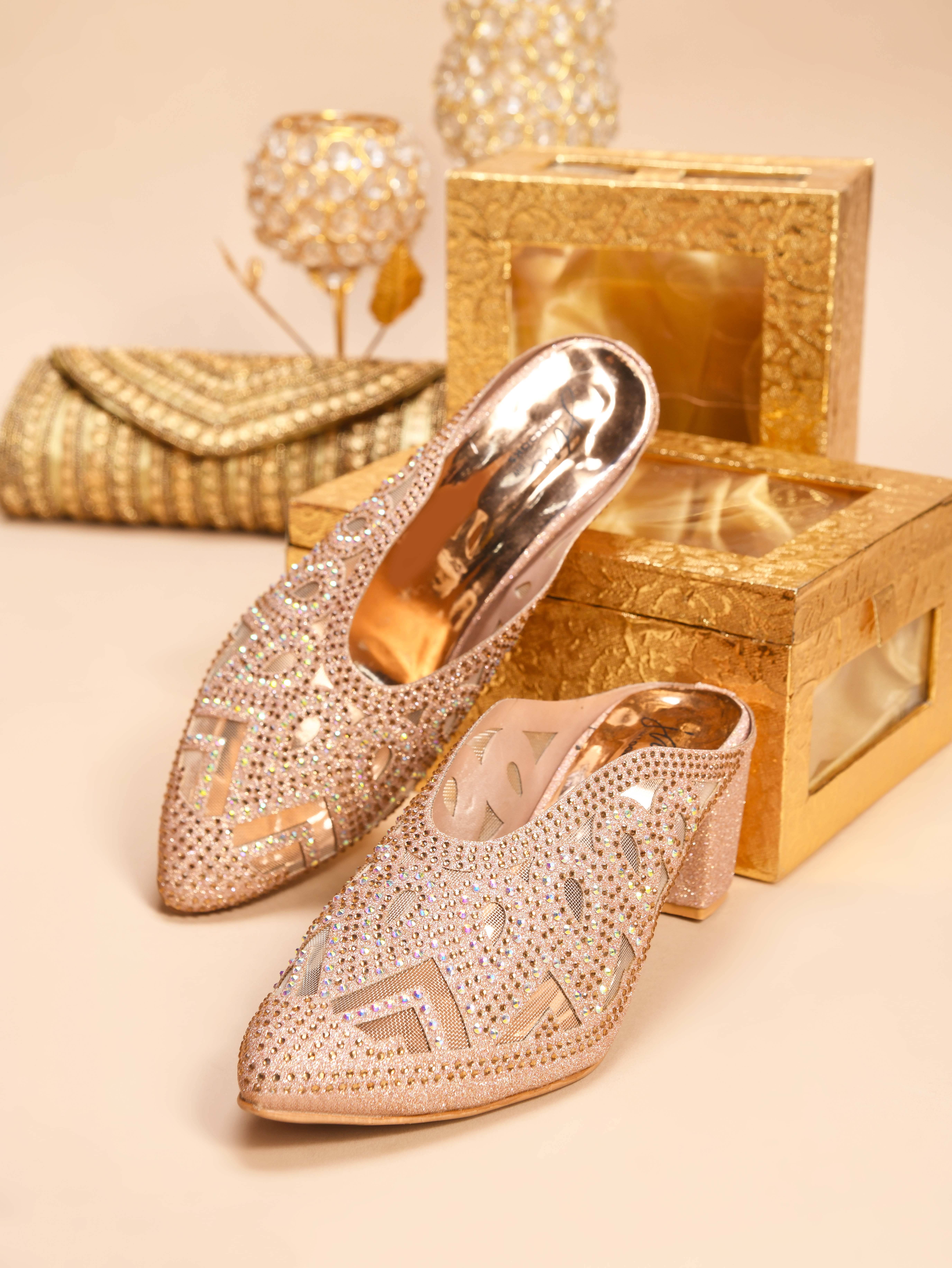     			JM Looks Pink Women's Mules Heels