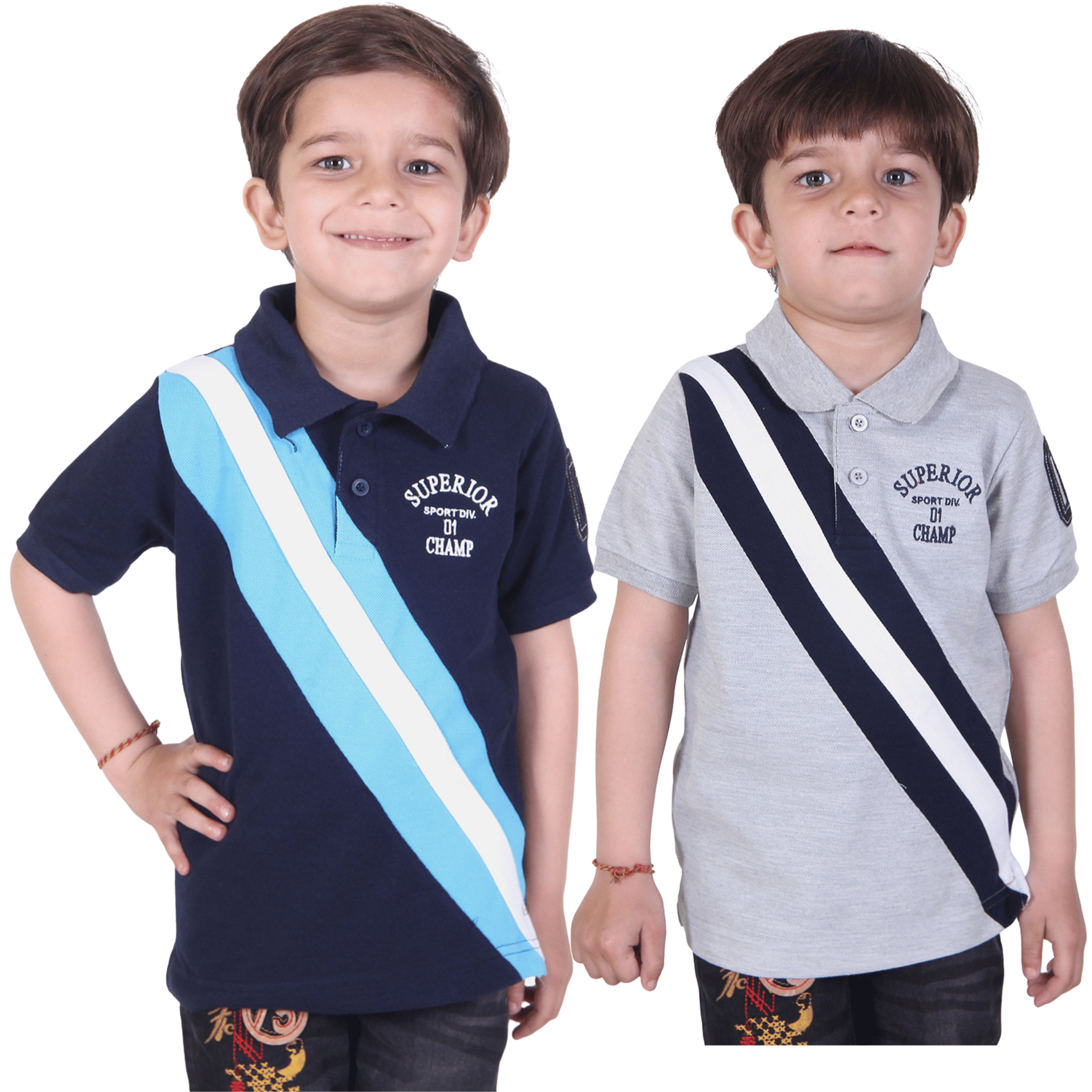     			Kepa Pack of 1 Boys Cotton Blend T-Shirt ( Navy )