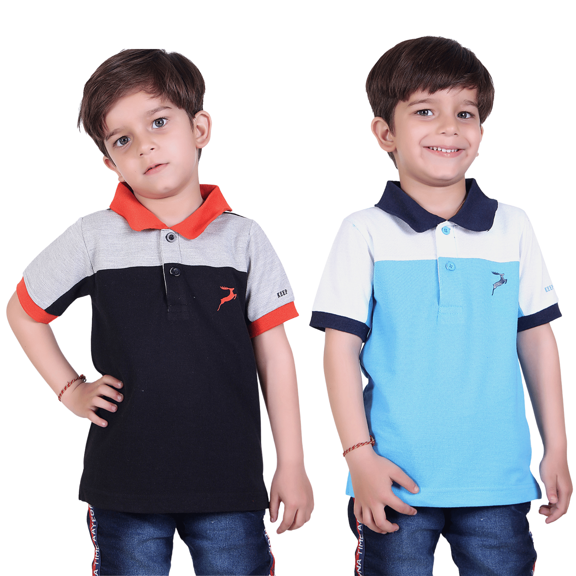     			Kepa Pack of 1 Boys Cotton Blend T-Shirt ( Blue )