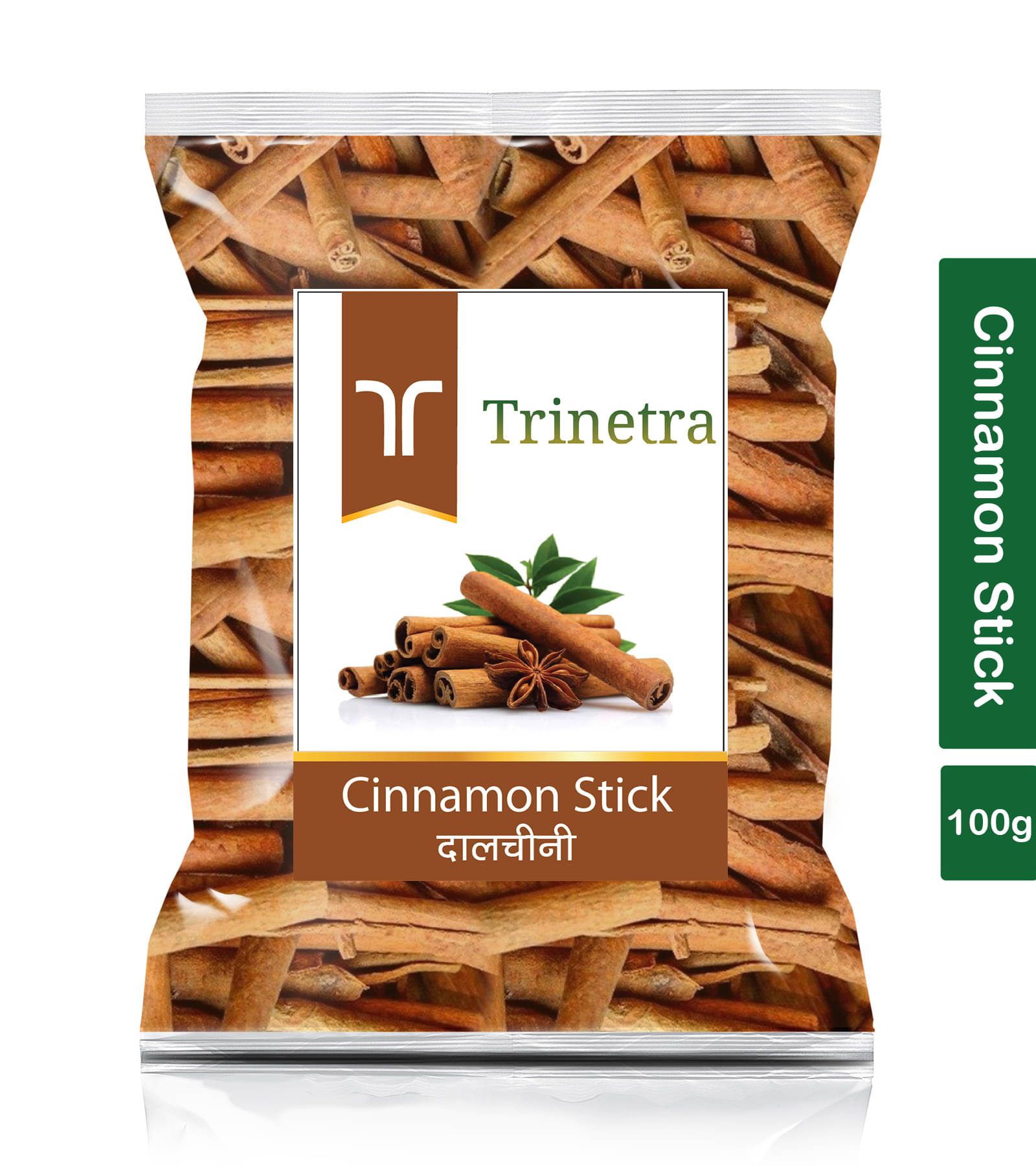 Trinetra Cinnamon Stick 100 gm Trinetra Cinnamon Stick 100 gm