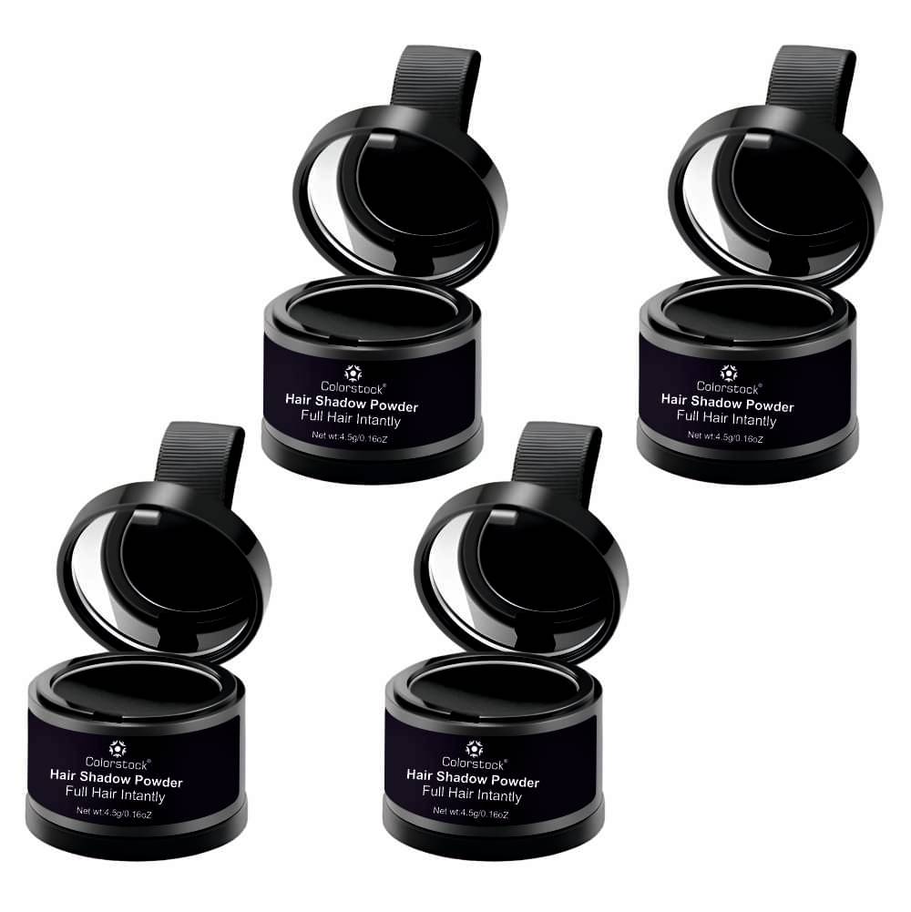 Colorstock Hairline Shadow Powder Full Hair Intantly 4 gm Pack of 4 Colorstock Hairline Shadow Powder Full Hair Intantly 4 gm Pack of 4