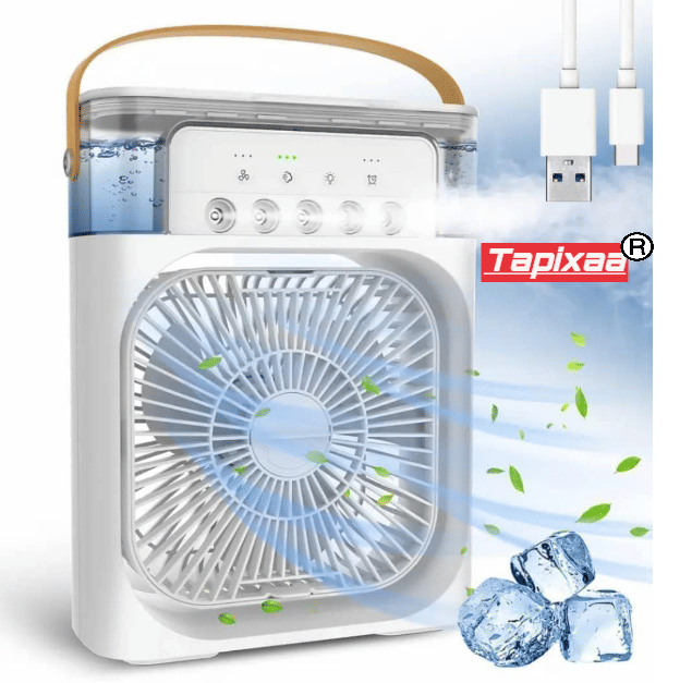 Tapixaa Dashboard Fan White Tapixaa Dashboard Fan White